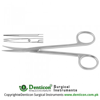 Metzenbaum Nerve Dissecting Scissor Straight Stainless Steel, 15.5 cm - 6"
